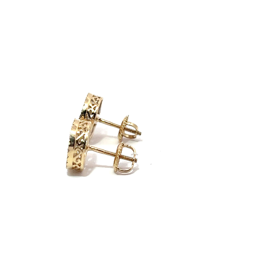 14k VVS Diamond Earrings