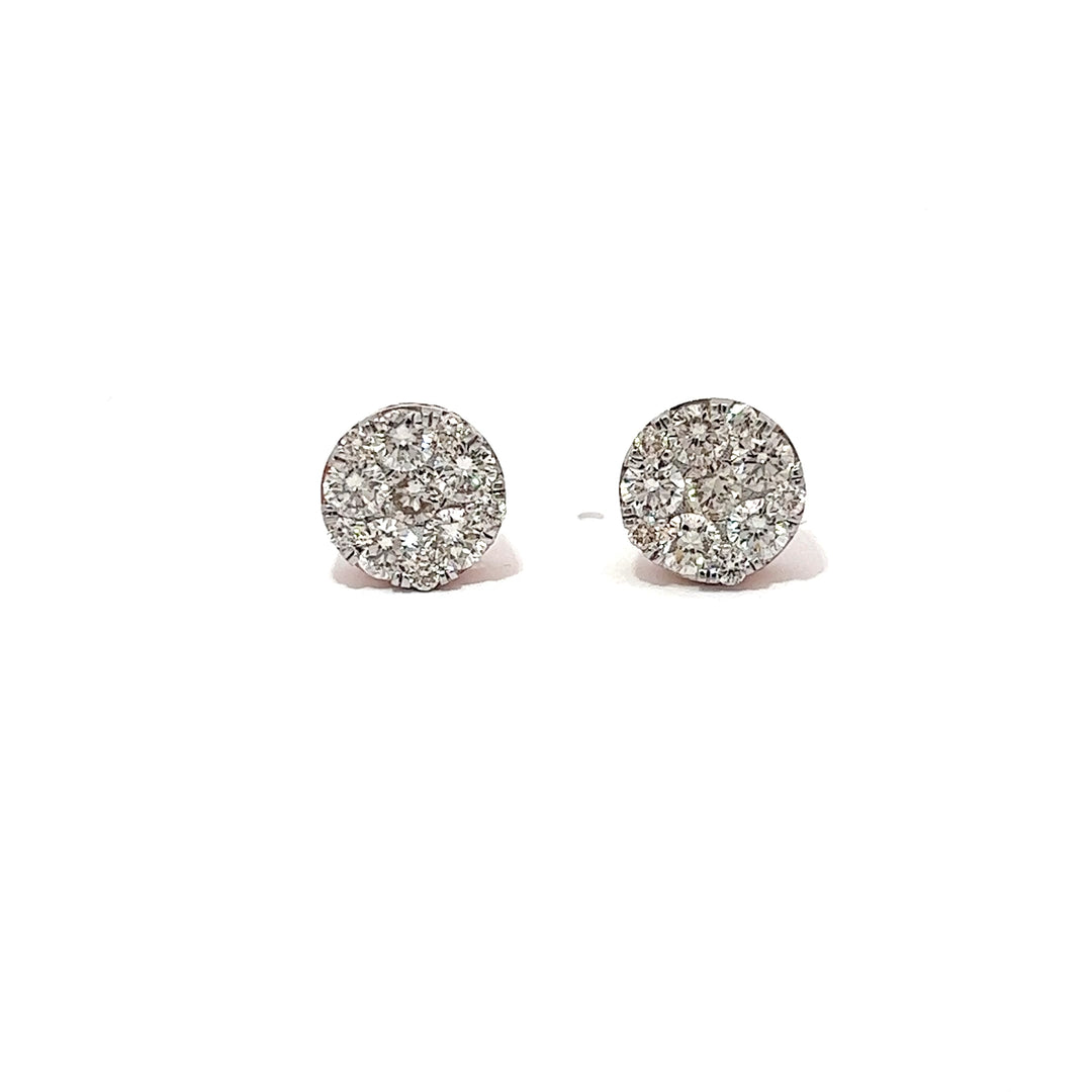 14k VVS Diamond Earrings