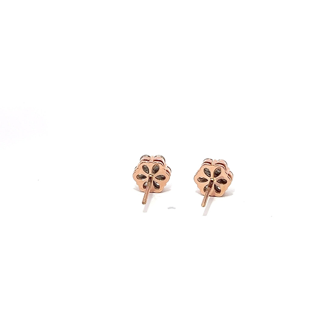14k VVS Diamond Earrings