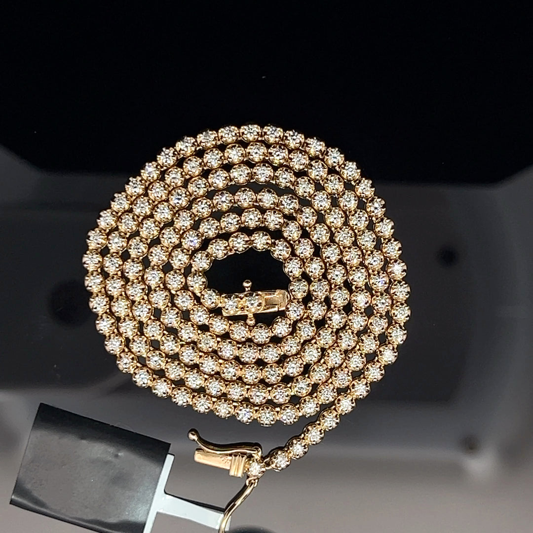 14K GOLD TENNIS CHAIN STEAL DEAL‼️