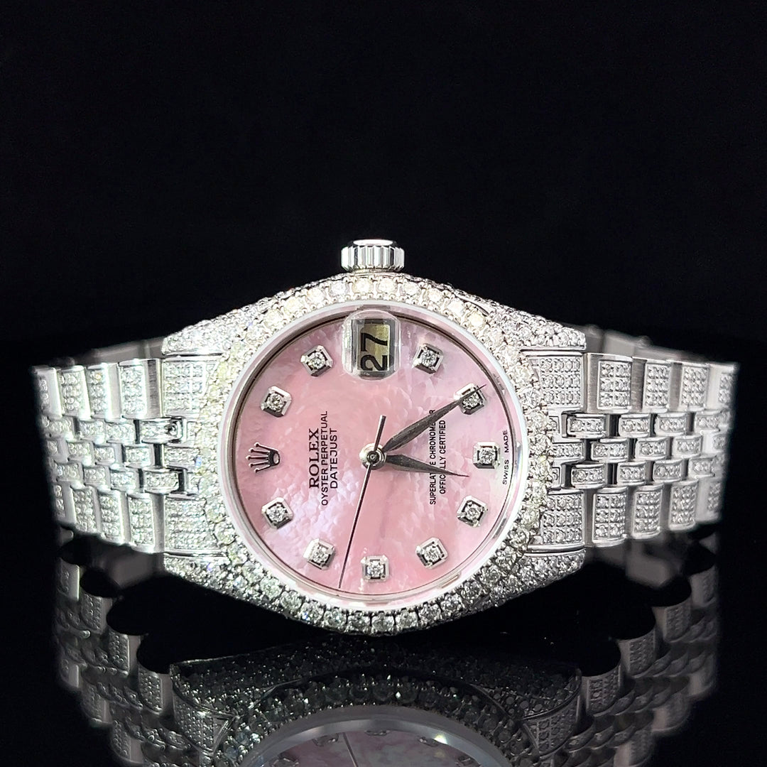 Crazy Christmas steal Iced out Rolex 31MM