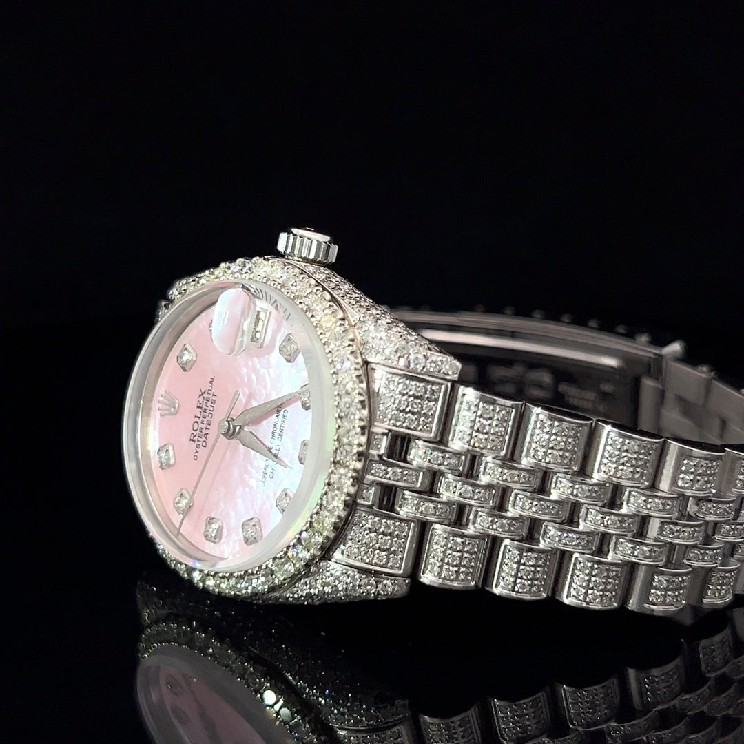 Crazy Christmas steal Iced out Rolex 31MM