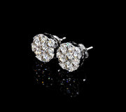 14k NATURAL VVS DIAMOND EARRINGS