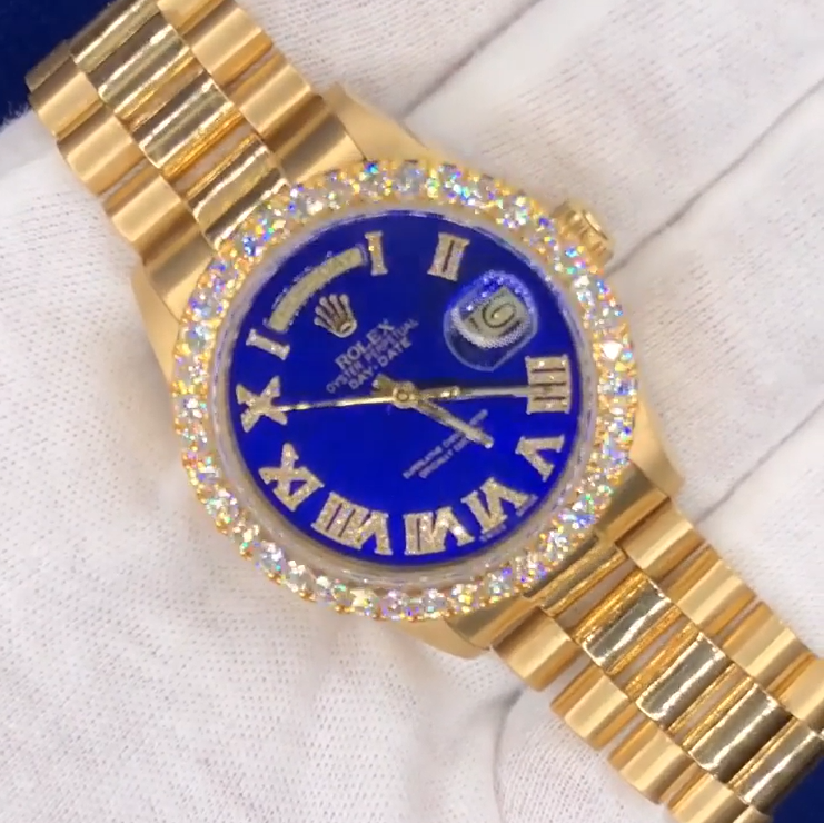 Rolex Presidential 18K Yellow Gold Bustdown
