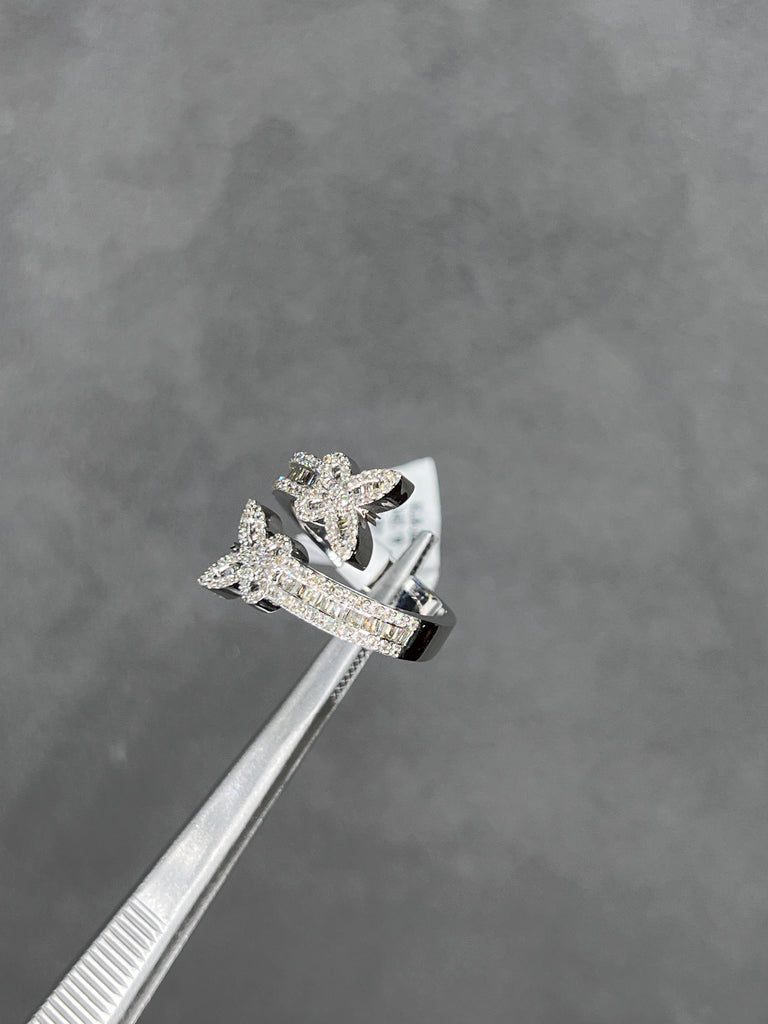 New Butterfly diamond rings