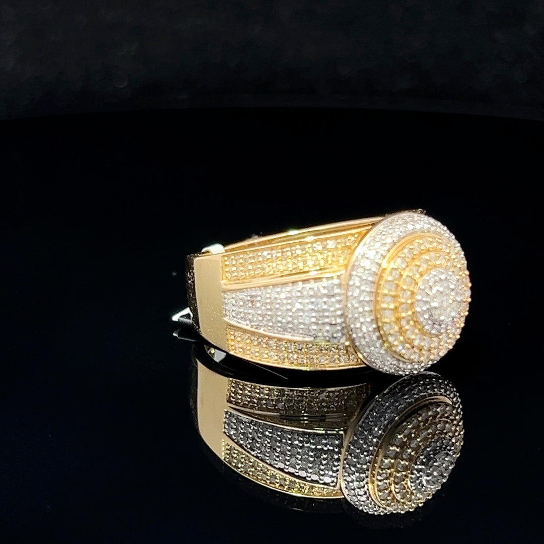 BLACK FRIDAY YELLOW GOLD DIAMOND RING