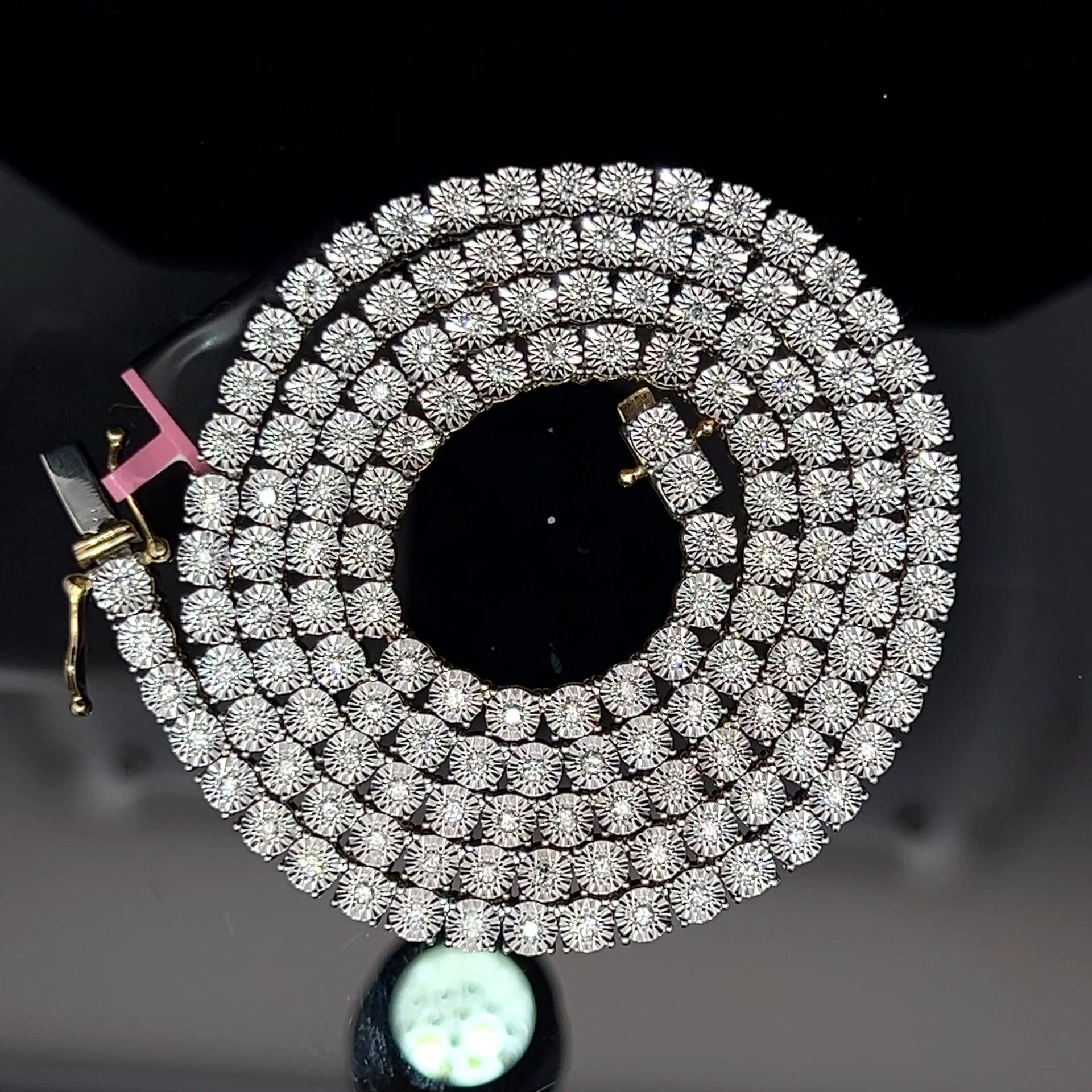 NATURAL DIAMOND TENNIS CHAIN