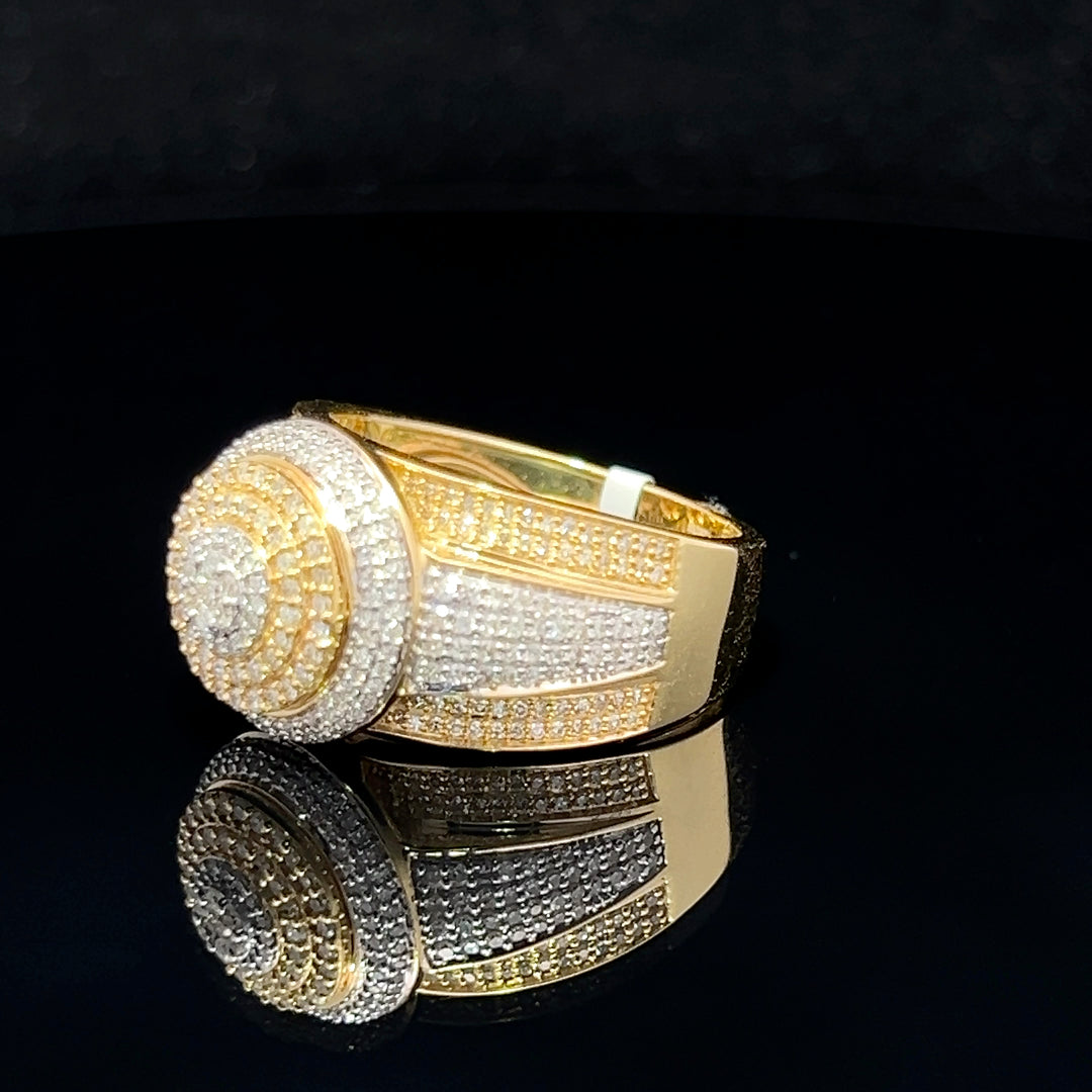 BLACK FRIDAY YELLOW GOLD DIAMOND RING