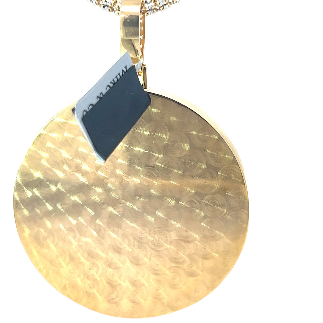 14k Solid Gold Picture Pendant