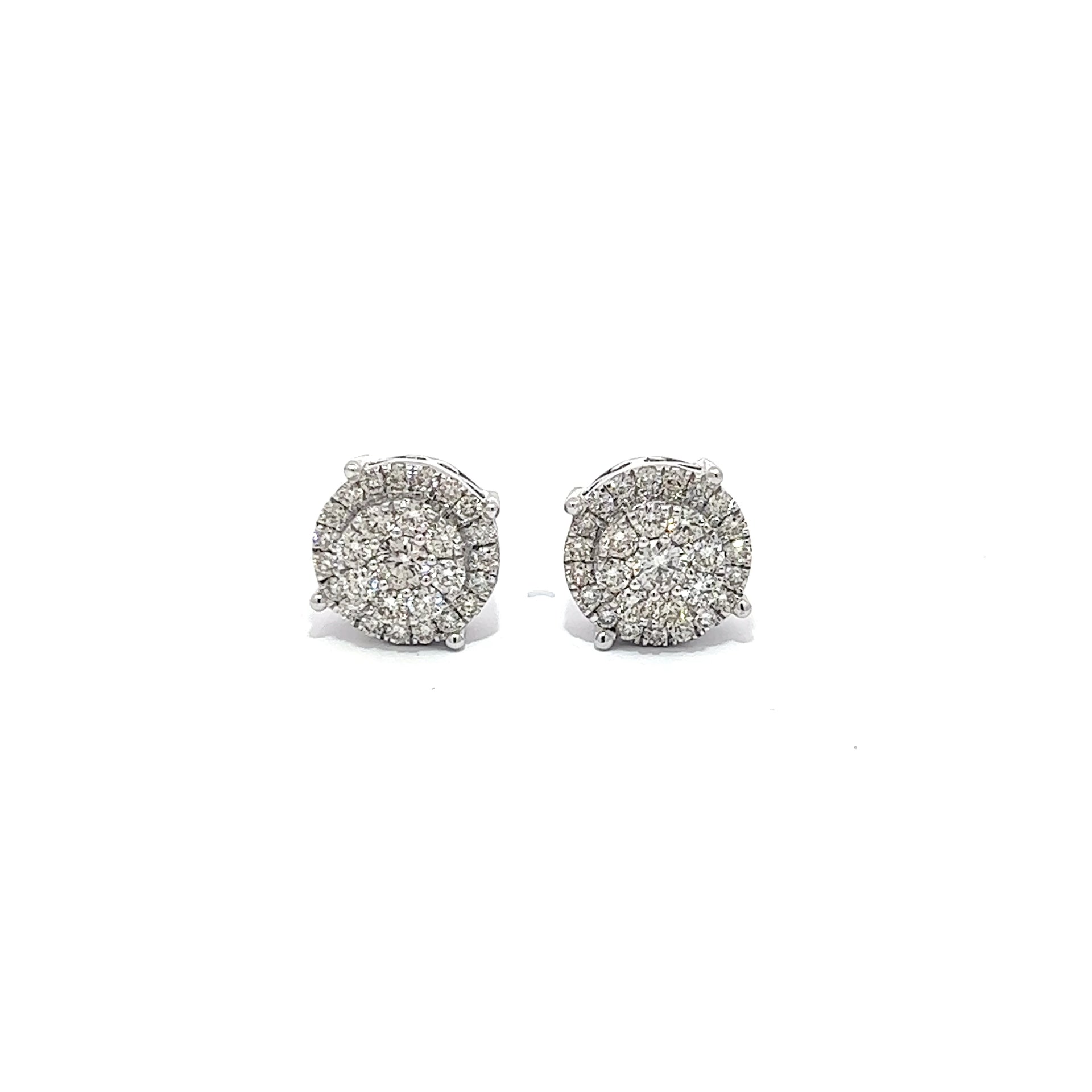 14k VVS Diamond Earrings