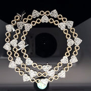 STEAL DEAL NATURAL HEART DIAMOND CHAIN
