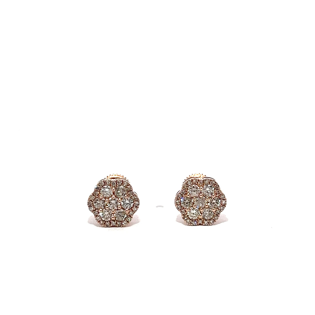 14k VS Diamond Earrings