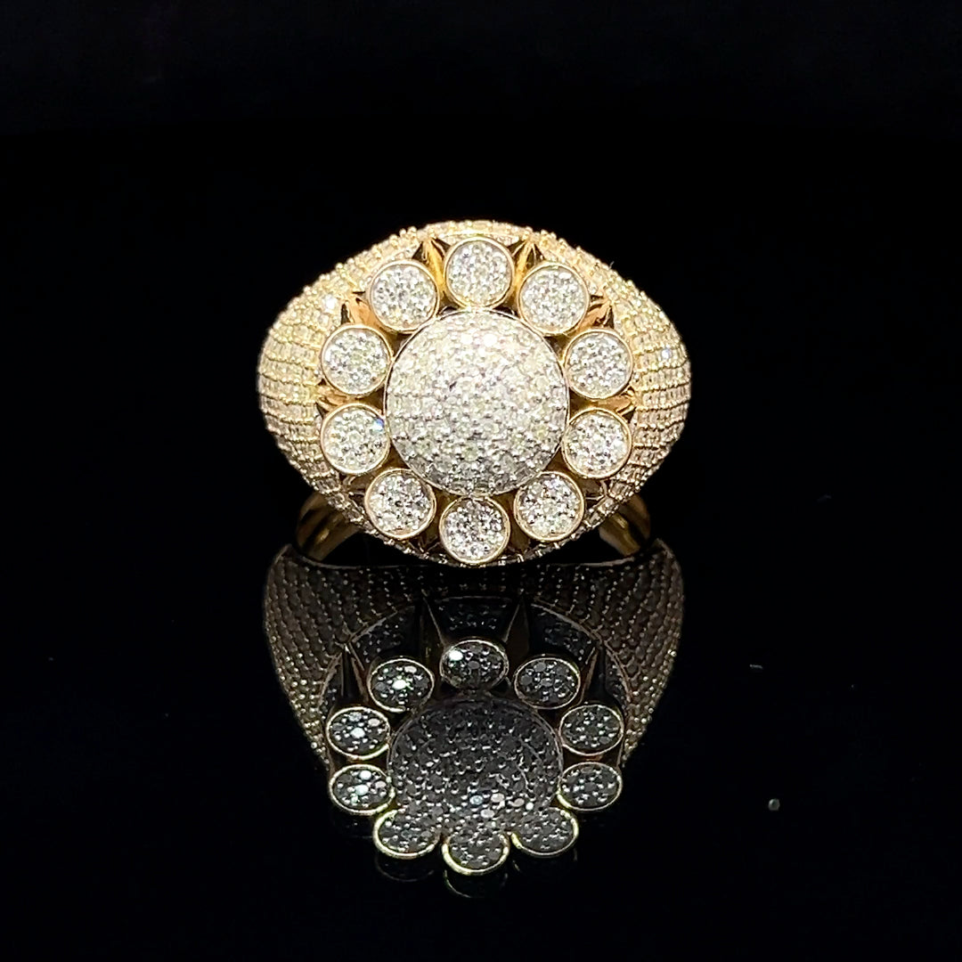 BLACK FRIDAY YELLOW GOLD DIAMOND RING