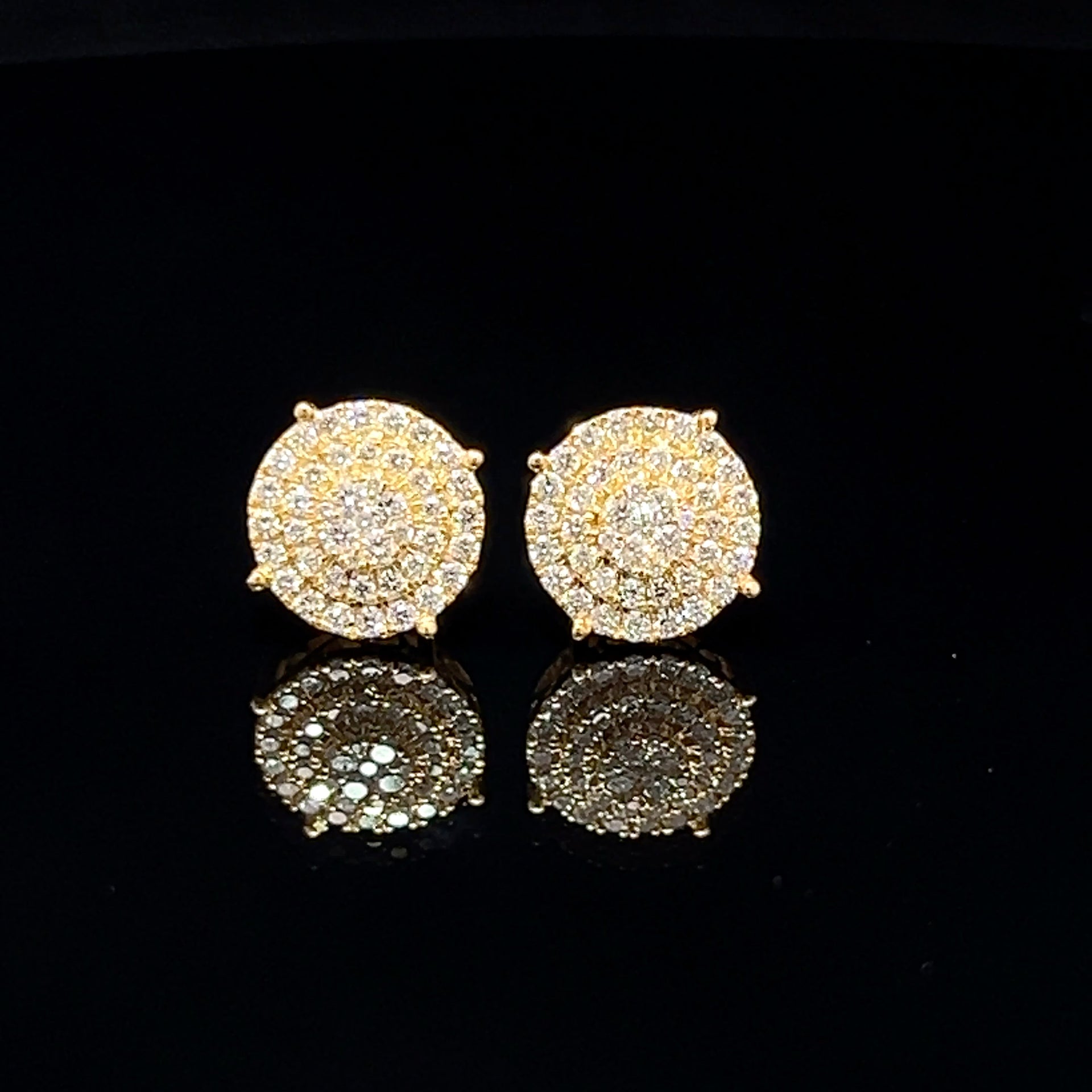 14k VVS Diamond earrings