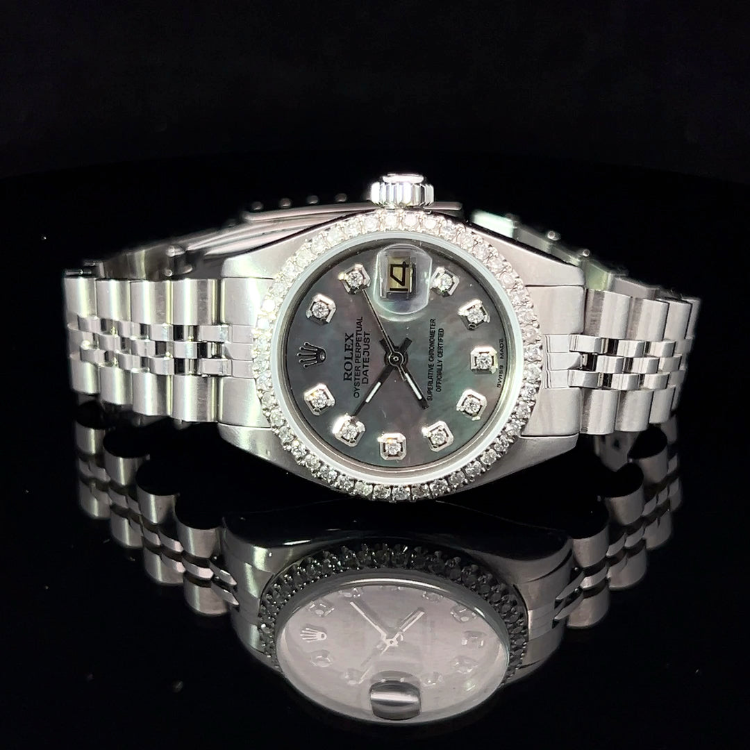 Rolex GRAY MOP 26MM VALENTINES DAY SPECIAL