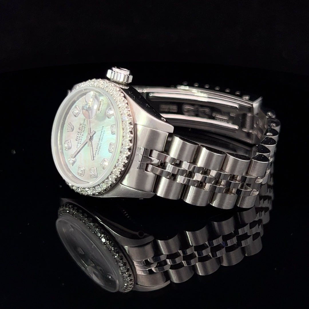 Rolex GRAY MOP 26MM VALENTINES DAY SPECIAL