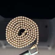 14K GOLD TENNIS CHAIN STEAL DEAL‼️