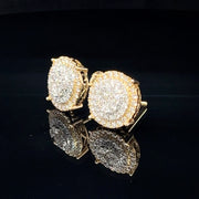 14k VVS Diamond Earrings
