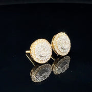 14k VVS Diamond Earrings
