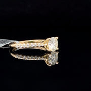 14k yellow gold Diamond Engagement Ring