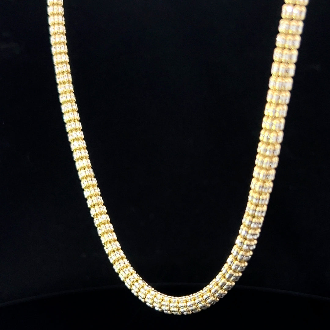 14k yellow gold Ice chain