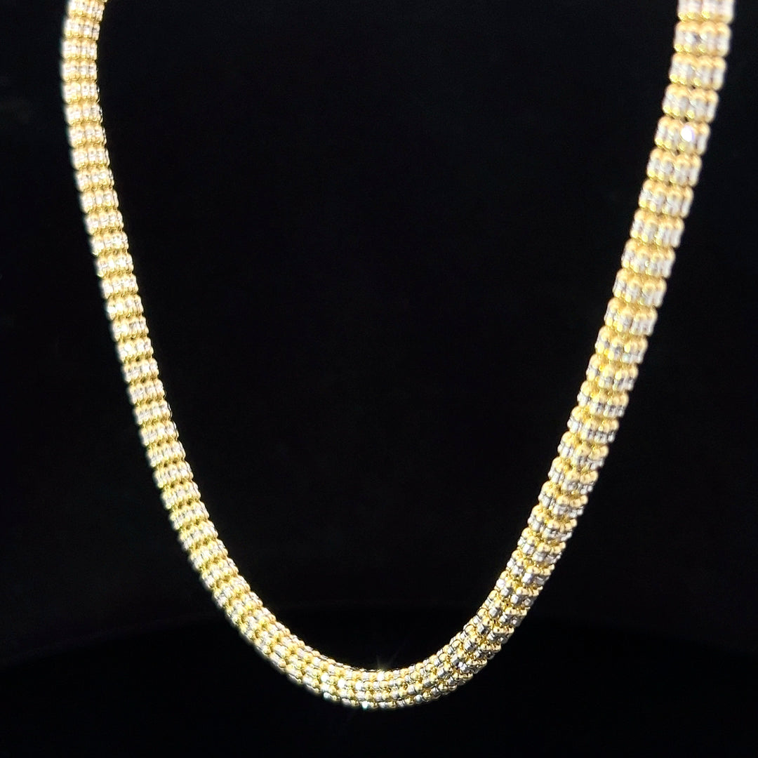 14k yellow gold Ice chain