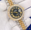 36mm Fully Iced out Rolex Datejust featuring 15.50Cts of high clarity VS diamonds