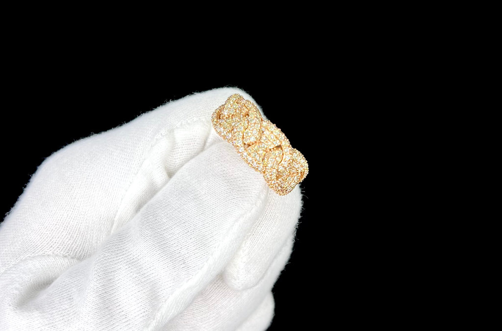 14k Rose gold Diamond ring