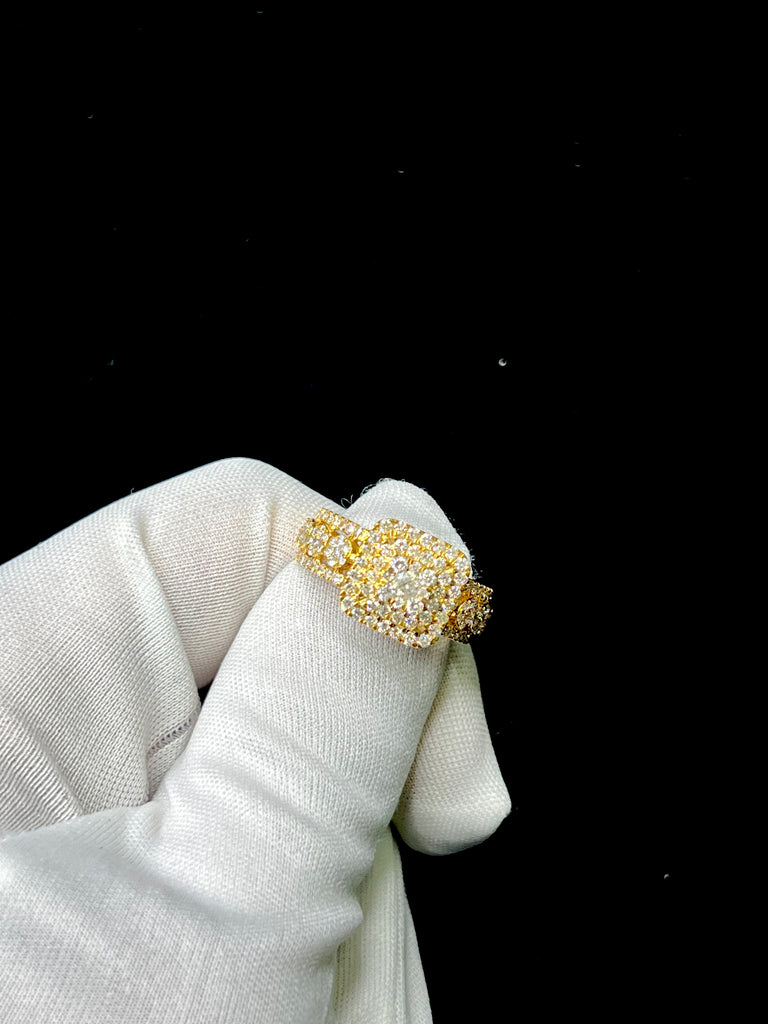 14k gold diamond ring